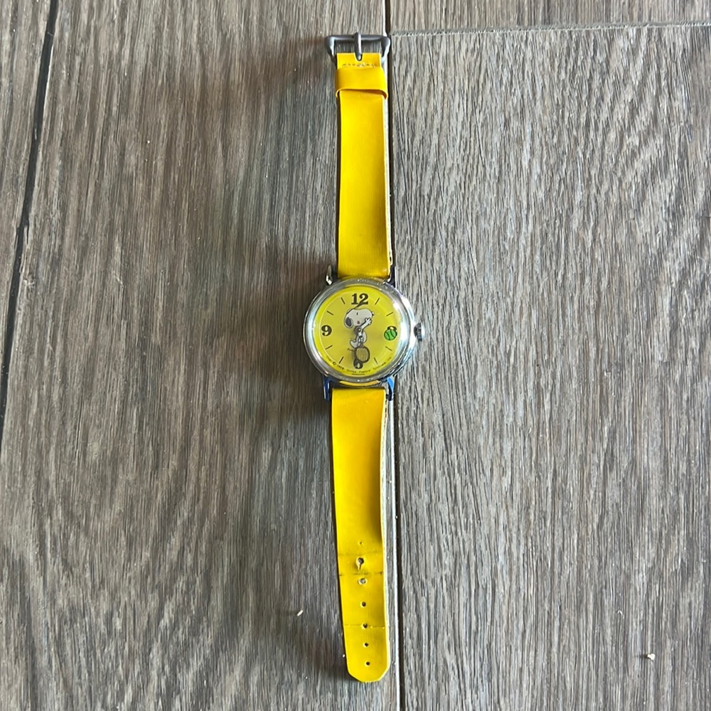 1958 Vintage Peanuts Tennis watch